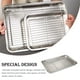 thumbnail image 4 of Bearachild Colador Rectangular Platos de almacenamiento de verduras Utensilios para hornear de acero inoxidable Rejilla de enfriamiento de alambre Cocina y Comedor 36×27×4.8 cm Bearachild HA067652-02, 4 of 6