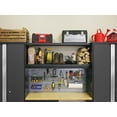 thumbnail image 4 of NewAge Products Bold Series Gray 9 Piece Cabinet Set, Heavy Duty 24-Gauge Steel Garage Storage System, Includes LED Lights / Slatwall / Hook Kit, 4 of 7