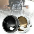 thumbnail image 2 of ROZYARD 5.75 Inch Round Headlight Headlamp Housing Bucket For Universal Motorcycle, 2 of 13