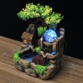 thumbnail image 3 of Table Ornament, Innovative Resin Desktop Fountain, For Office 220V EU Plug, 3 of 8