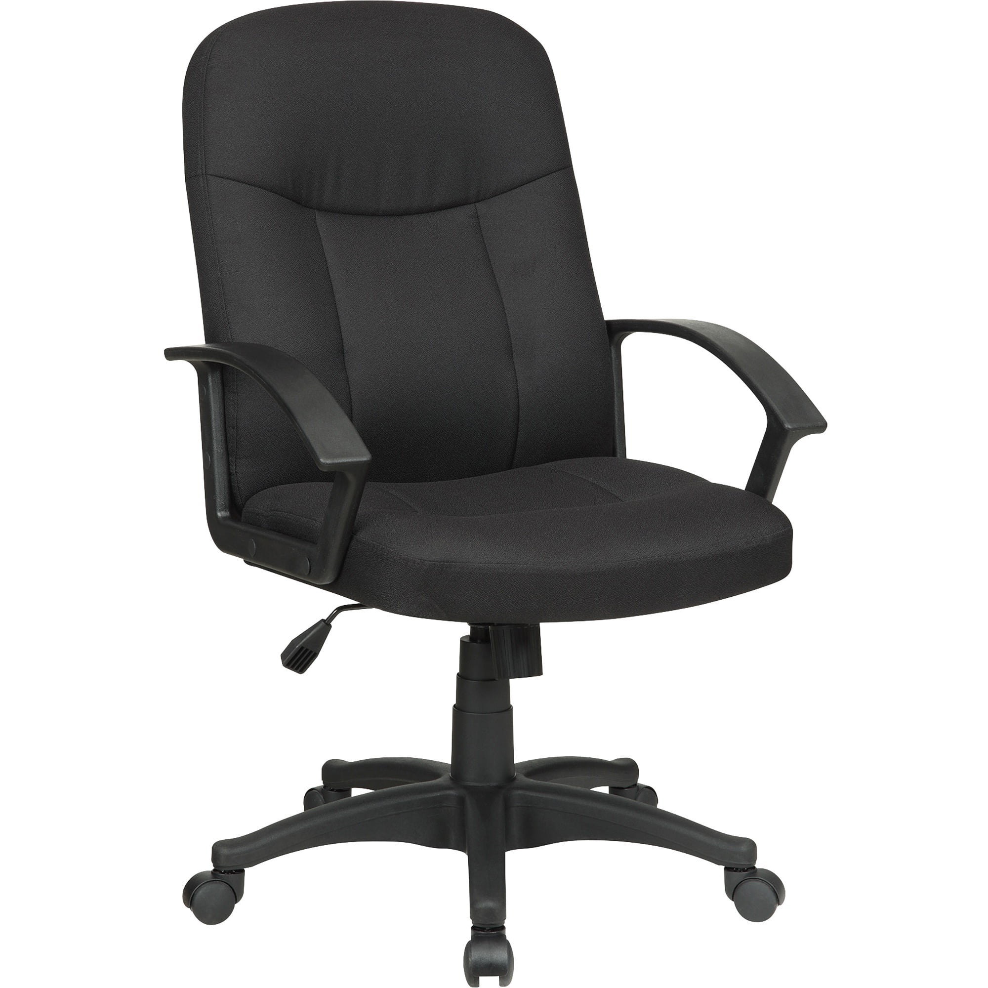 Lorell Executive Fabric Mid-Back Chair - Walmart.com ...