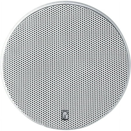 PolyPlanar 6.5" Platinum Round Marine Speaker - (Pair) White
