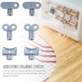 thumbnail image 5 of 6pcs Radiator Exhaust Valves Air Release Valves Key Durable Radiator Accessories, 5 of 5