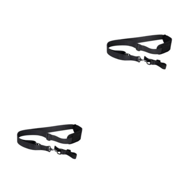 Ounissouiy Elastic Strap Shoulder Sling Buckle Belt Gardening Handy Flexible Part Handily Wear Replaced Tool Installation Negro 2piezas