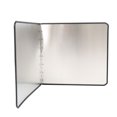 thumbnail image 1 of Unique Bargains Stainless Steel Foldable Kitchen Wall Oil Splash Guard Block Cover 40 x 38cm, 1 of 6