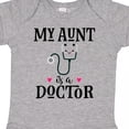 thumbnail image 4 of Inktastic My Aunt is a Doctor Girls Baby Bodysuit, 4 of 5