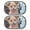 Cute Yorkshire Terrier, variant on Yuyamidu Dog Car Window Shades for Baby Universal Car Shades for Side Windows Fashion Sun Blocker Cover for Kids Car Accessories for Auto SUV Van Sun UV Protection