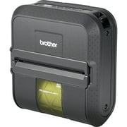 Brother RuggedJet RJ4040-K Direct Thermal Printer, Monochrome, Portable, Label Print, USB, Serial, Battery Included