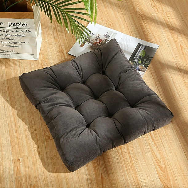 RKSTN seat cushion Corduroy Futon Mat Mat Thicken Increase Floor Window Cushion Balcony Yoga Play Beautiful Butt Cushion Round Corduroy Cushion Seat Cushion