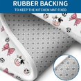 thumbnail image 4 of White Cow Bow Pattern Bathroom Rugs Sets 3 Piece,Toilet Cover Set,Absorbent Non Slip Bathroom Mats Sets with U-Shaped Contour Rug Toilet Rug Set, 4 of 5