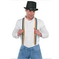 thumbnail image 1 of Amscan 397282 Striped Adjustable Accessory Suspenders, Rainbow, 1 of 2
