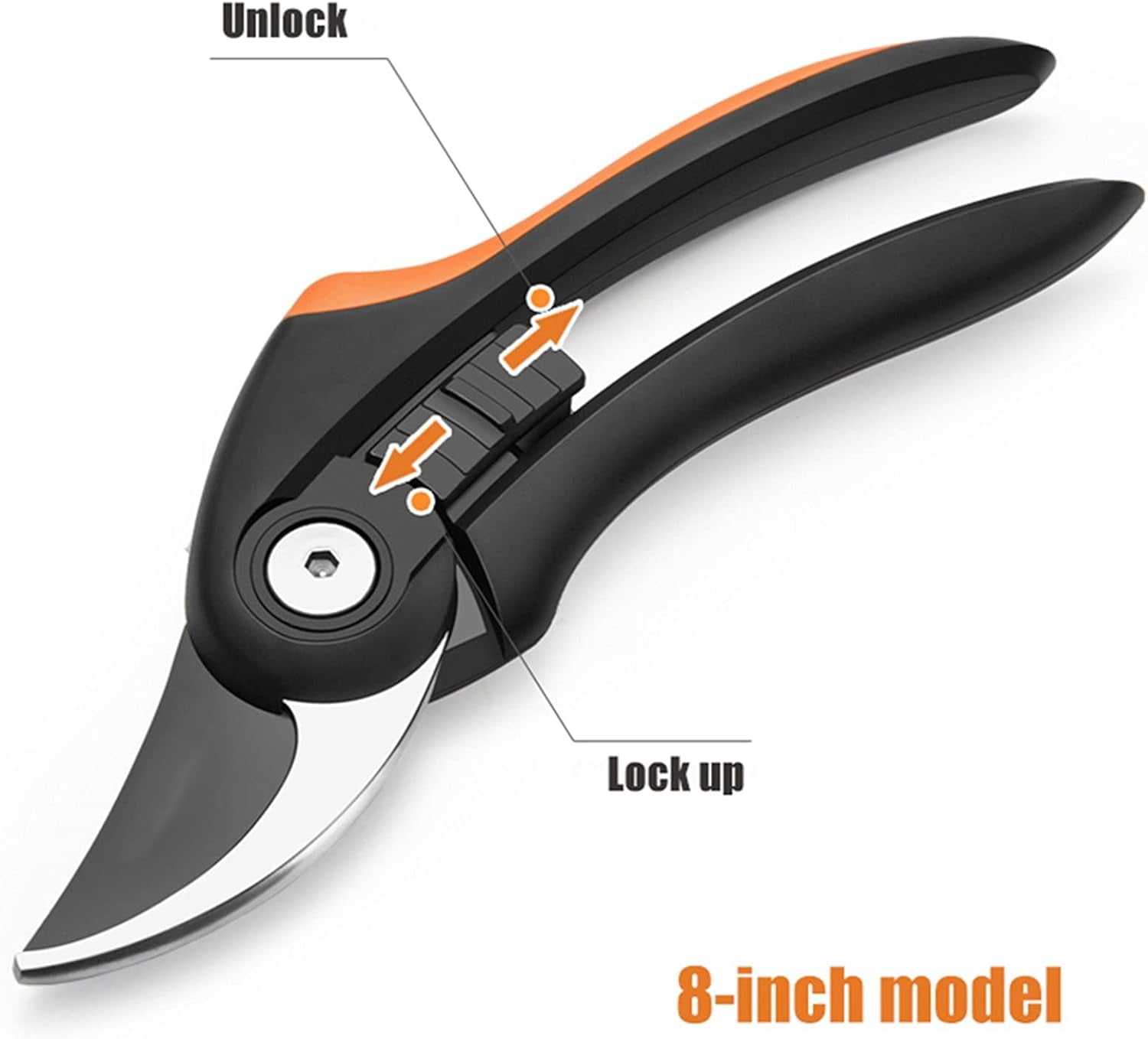 Pruning Shears Pruning Tools Garden Shears Heavy-Duty Gardening Pruning Shears Anti-Rust Stainless Steel Blades Gardening Tools Hand Pruner Every Family