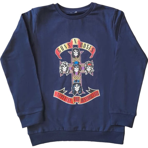 Guns N' Roses Kids Sweatshirt: Appetite for Destruction (12-13 Years)