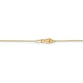thumbnail image 4 of 14K Yellow Gold chain Cable Pendant Round Diamond-cut 16 in 0.65 mm, 4 of 5