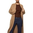 thumbnail image 3 of Women's Open Front Cardigan Oversized Knitted Long Sleeve Maxi Winter Coat with Pocketss, 3 of 5