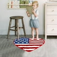 thumbnail image 7 of Chmadoxn 4th of July Patriotic Welcome Doormat - Slip-Resistant Rubber Backing, Retro Vintage Look Indoor/Outdoor Floor Mat for Independence Day, Front Door, Kitchen, Porch Decor (16x16 Inches), 7 of 7