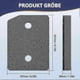 thumbnail image 5 of 4 Pack Plinth Filter for Miele T1 Dryer, 9164761 Heat Pump Tumble Dryer Filter Toe-Kick Lint Filter Foam Sponge, 5 of 5