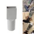 thumbnail image 2 of ZUARFY Vacuum Dust Cleaner Hose Converter Adapter For Media Dust Collector SC861/861A Compatible Round Square Head, 2 of 10
