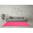 thumbnail image 3 of Ahgly Company Indoor Rectangle Abstract Pink Contemporary Area Rugs, 3' x 5', 3 of 4
