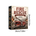 thumbnail image 3 of Fire Rescue Advent Calendar, 24-Day Christmas Advent Calendar with Fire Truck and Rescue Vehicle Designs, Daily Holiday Countdown Surprise Gift for Fire Truck Fans and Vehicle Lovers (F), 3 of 7