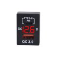 thumbnail image 2 of Adaptador de carga automotriz Cateissary USB 3,0 Rectangular Digital antiflaming Azul, 2 of 6