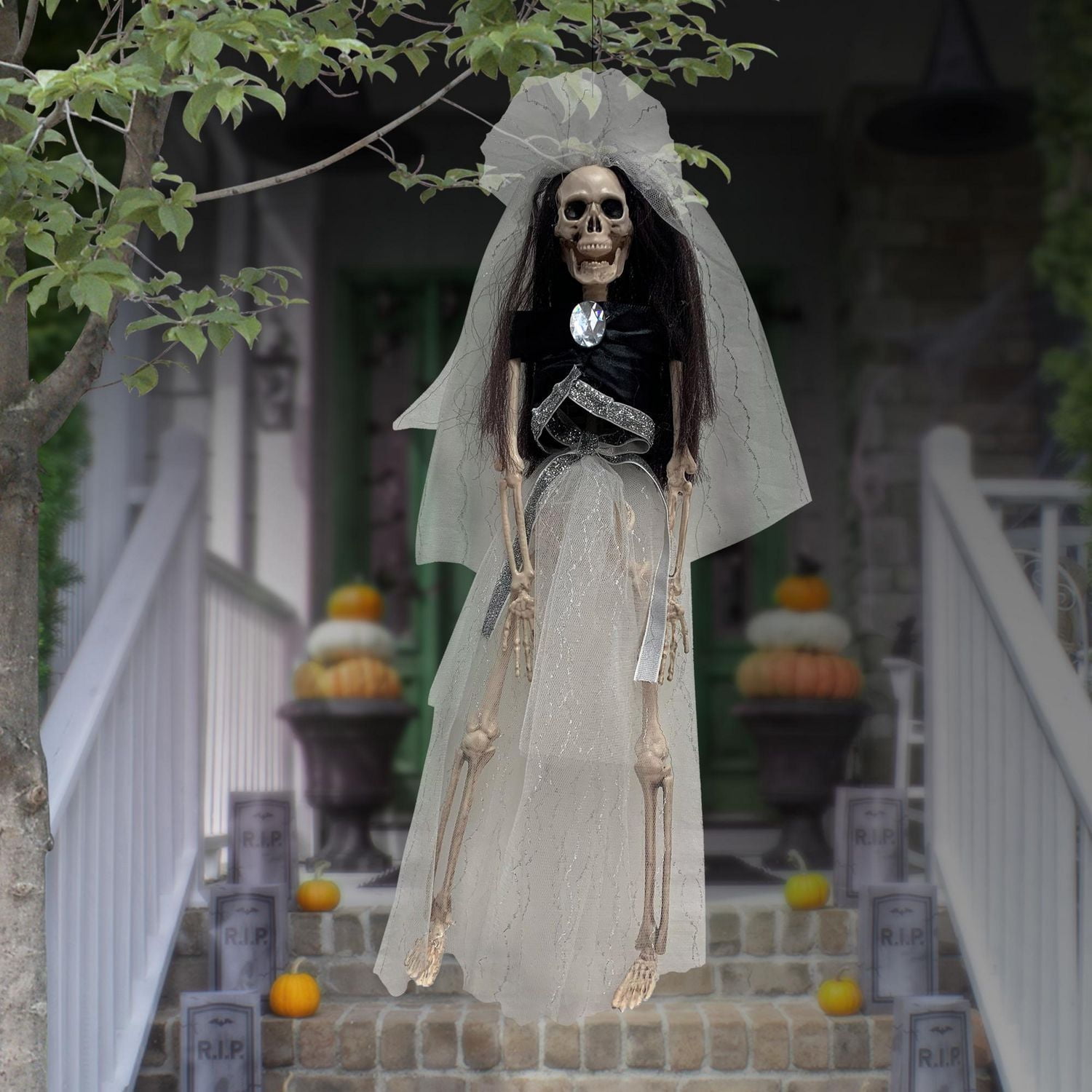 WAY TO CELEBRATE MARIÉE SQUELETTE 16" - BIJOUX