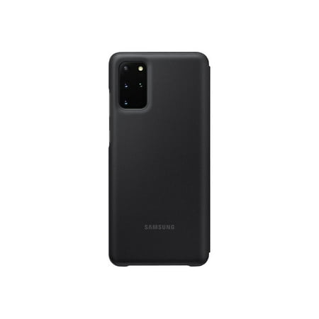 Samsung LED Wallet Cover EF-NG985 - Flip cover for cell phone - black - for Galaxy S20 , S20  5G