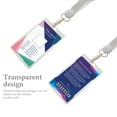 thumbnail image 3 of HONMEET Credit Card Cover 1Pack Silver Card Sleeves For Office Name Cards And Bus Cards, 3 of 8