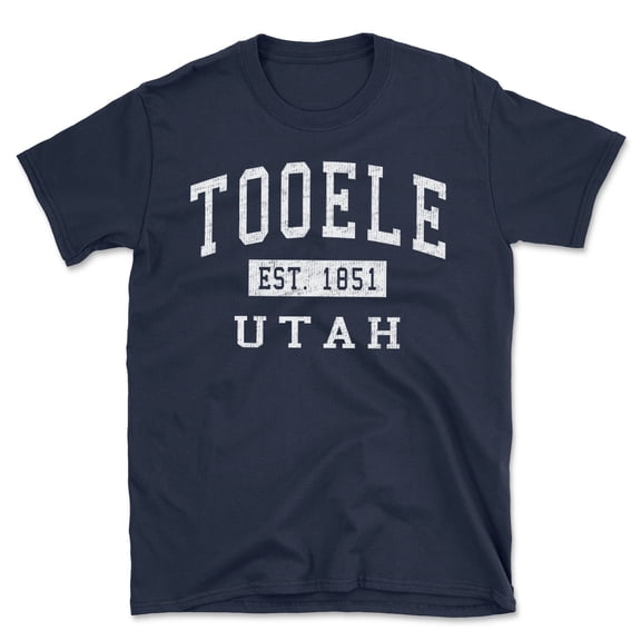 Tooele Utah Classic Established Men's Cotton T-Shirt