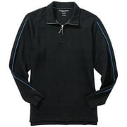 Big Men's 1/4-Zipper Long-Sleeve Knit Pullover
