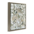 thumbnail image 3 of Stupell Industries Chickadee Birds on Branches Botanical & Floral Painting Brown Floater Framed Canvas Art Print Wall Art, 18 x 18, 3 of 9