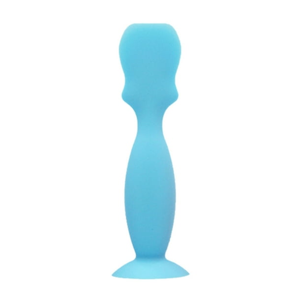 Aplicador de silicona Cuchara aplicadora de silicona con ventosa Raspador de belleza de silicona 10*2,6 cm