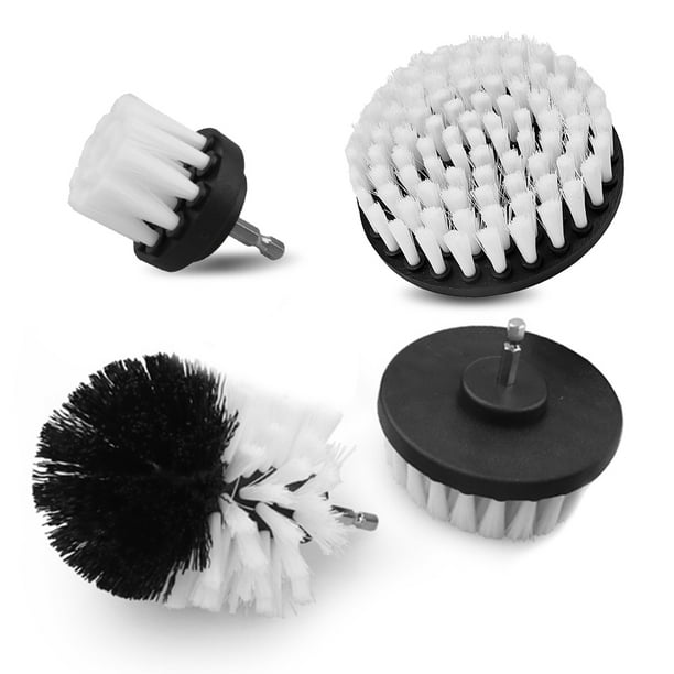 Machinehome Drill Brush Tile Bathtub Surface Cleaning Brush Cordless