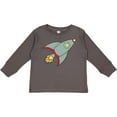 thumbnail image 3 of Inktastic Rocket Boys or Girls Long Sleeve Toddler T-Shirt, 3 of 5