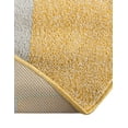 thumbnail image 5 of Unique Loom Whimsy Kids Collection Area Rug - Sharks (5' 1" Round Yellow/Gray), 5 of 9
