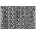 thumbnail image 2 of Zelouf Petyon Sequin Embroidery Mesh  , Sewing, DIY, Crafts Fabric by the Yard, Black, 1 Yard, 2 of 2