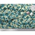 thumbnail image 2 of Soimoi Poly Georgette Fabric Two Tone Camouflage Printed Fabric 1 Yard 42 Inch Wide, 2 of 3