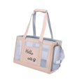 thumbnail image 4 of Bolsa de transporte para mascotas Salvador bolsa de malla cómoda para animales pequeños senderismo al aire libre, 4 of 10