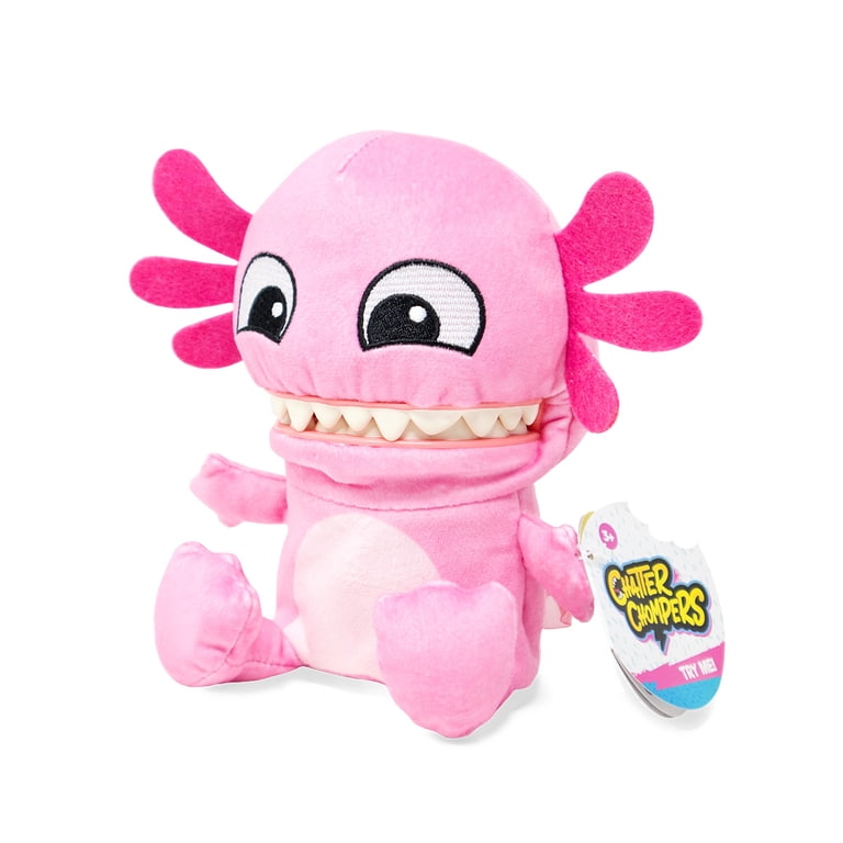 ToyMonster Chatter Chompers Axolotl Interactive Plush photo 2