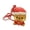 Type B, variant on Christmas Themed Doll Keychain Festive Santa Keyring Strong PVC Decorative Accessory Holiday For Car