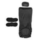 thumbnail image 2 of Fundas de asiento para silla de oficina extraíbles con reposacabezas, funda elástica para silla Negro, 2 of 9
