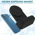 thumbnail image 4 of PENGXIANG Poignée de Caméra Magnétique Support Bluetooth Antidérapant Anti-Vibration Support de Charge Sans Fil Poignée de Téléphone Portable Stabilisateur Compatible avec iOS Android Téléphone Photo Vidéo, 4 of 6