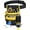 Black&yellow, variant on Tool Belt,Magnetic Tool Pouch,27-Pockets Heavy Duty Tool Belts for Men with 4 D-Rings,Detachable Tool Pouch Bag for Electrician,Carpenter,Construction,Utility Belt,Gifts for Men,Brown
