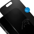 thumbnail image 3 of Carolina Panthers iPhone Privacy Glass Screen Protector, 3 of 4