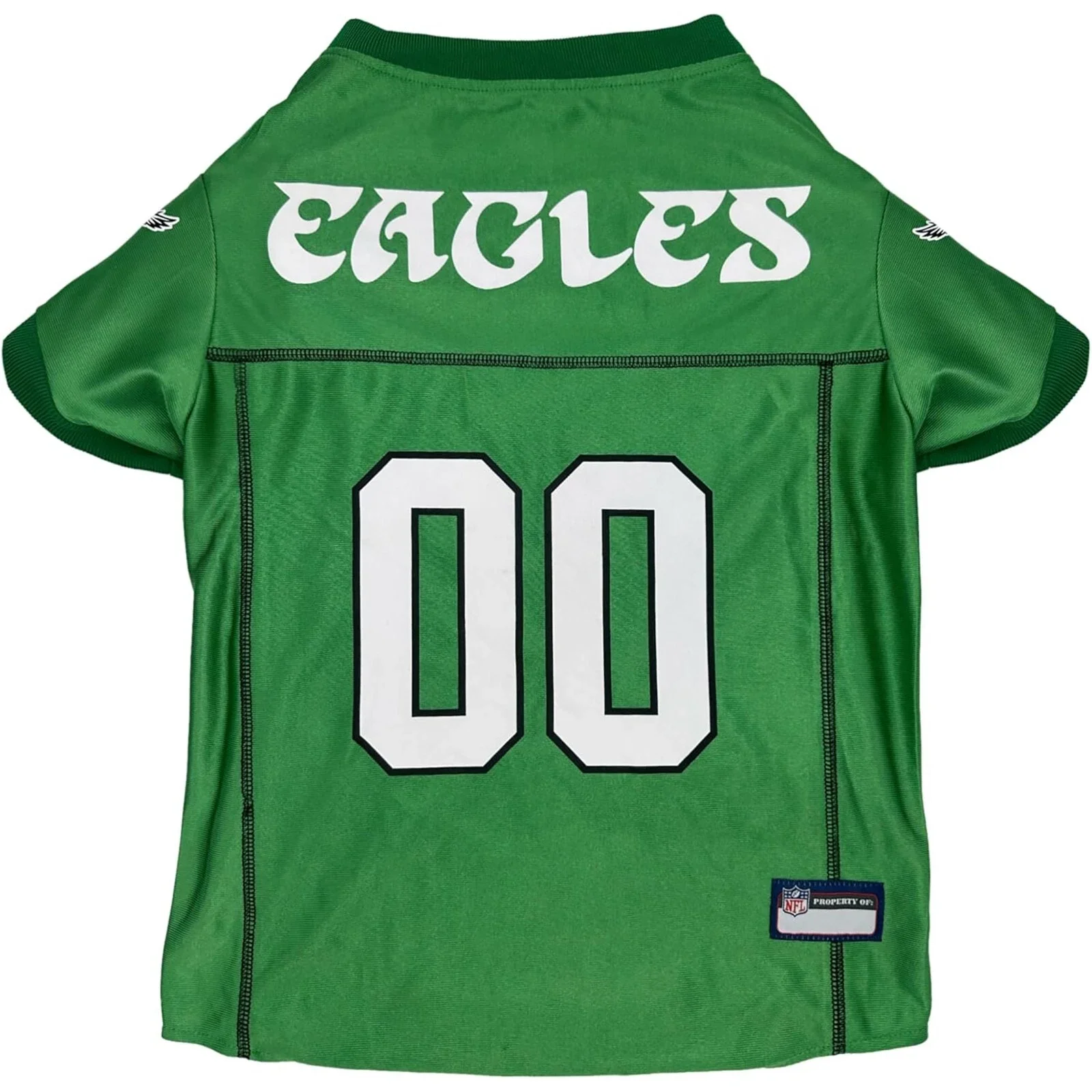 Kelly Green Philadelphia Eagles Throwback Pet Jersey