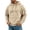 Beige, variant on GrmtClth Men's Hoodies | Long Sleeve, Waffle, Sweatshirt, Casual, Athletic, Workout, Running, Pullover, Comfort, Sports Clothes Light Green 2XL