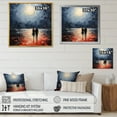 thumbnail image 4 of Designart "Beach Seaside Romance painting" Beach Wall Art Print, 4 of 5