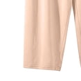thumbnail image 4 of Samdudou Womens Capri Pants High Waisted Cropped Trousers Wide Band Flowy Lounge Bottoms Casual Athletic Yoga Activewear Stretchy Workout Daily Wear for Gym Training, 4 of 5