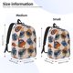 thumbnail image 2 of Disketp Vintage Botanical Butterfly Art Mochila de Lona Estampada, Mochila Escolar de Viaje Ligera para Estudiantes y Portátil-Small, 2 of 5