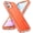 Clear/Orange, variant on for iPhone 11 Case, iPhone 11 Phone Case with Built in Kickstand,Shockproof/Dustproof/Drop Proof Military Grade Protective Cover for iPhone 11 6.1 inch (Dark Blue/Sapphire)